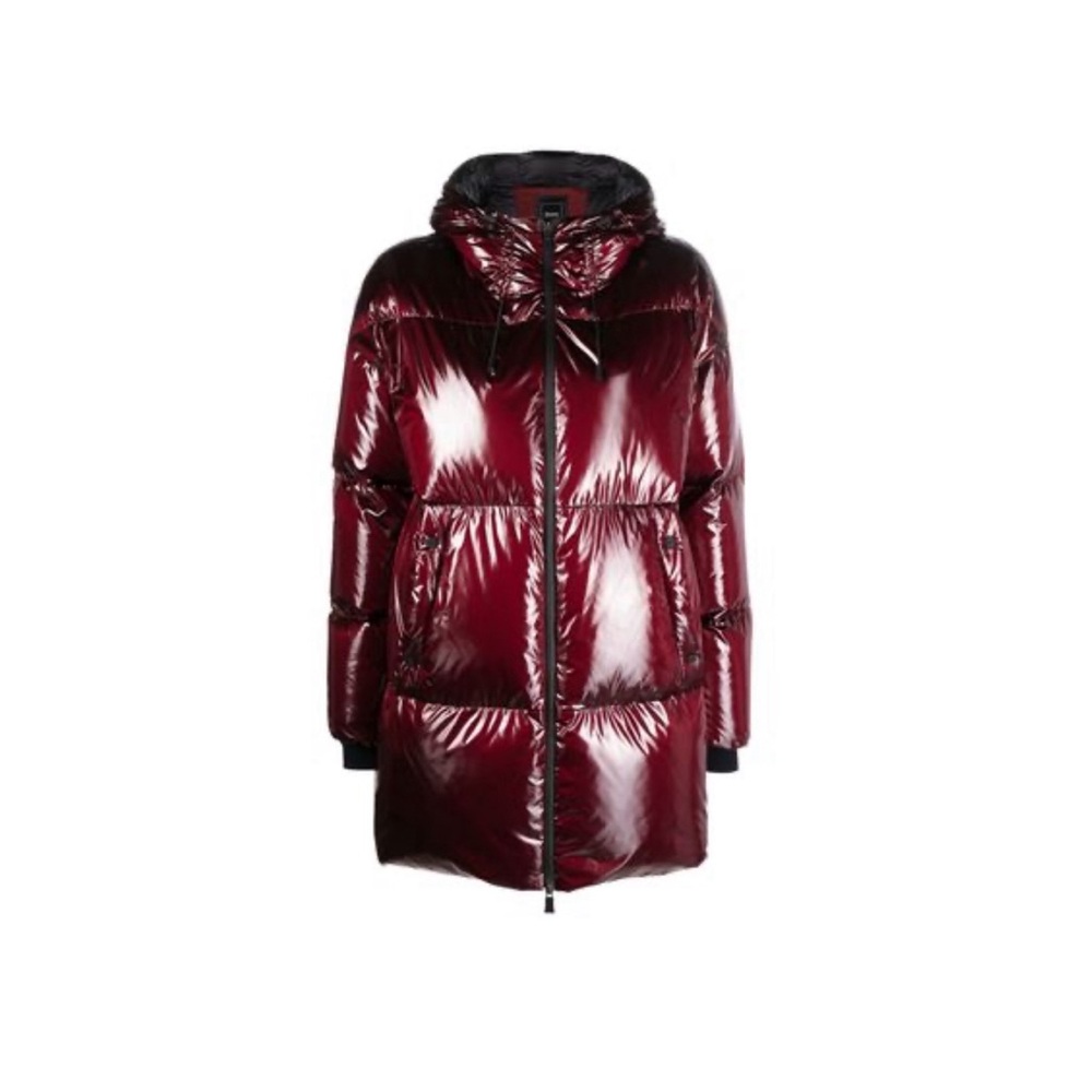 NWOT Herno Burgundy Puffer Coat